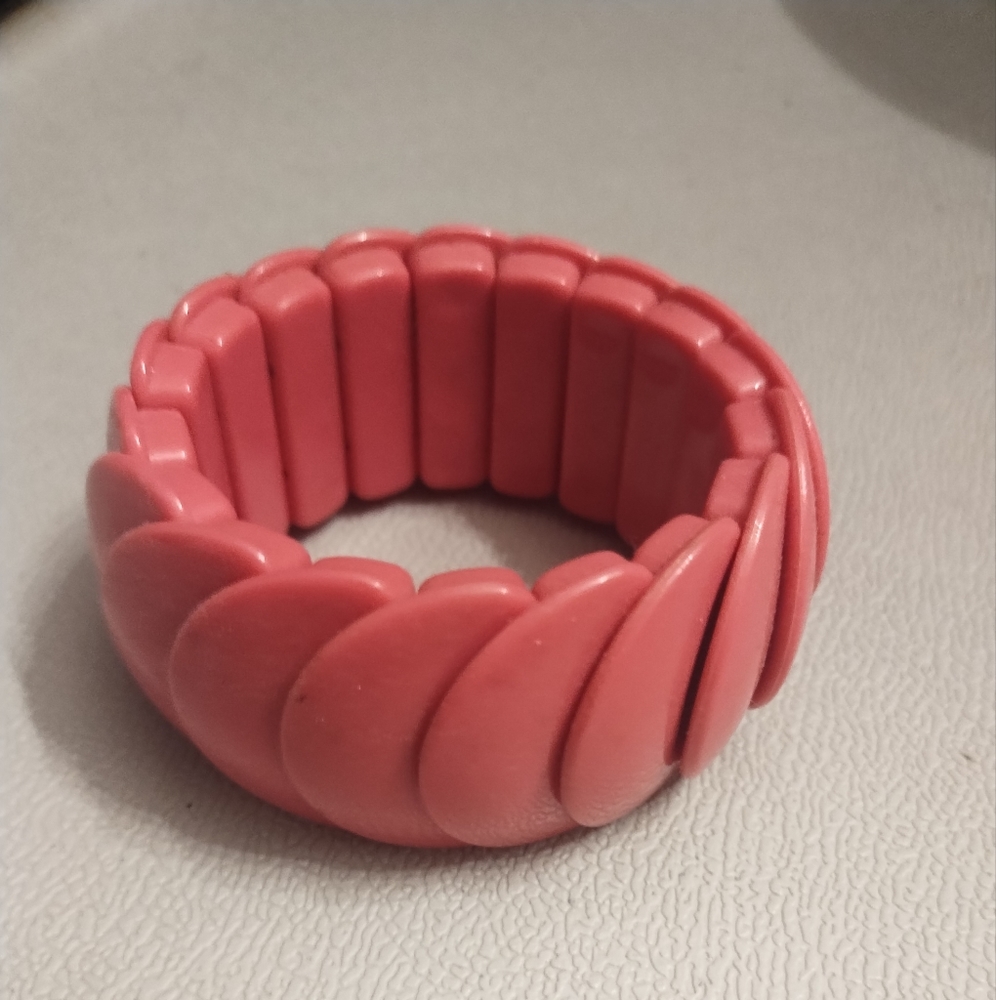 Hot pink bracelet
